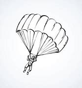 Image result for Parachute Drawing