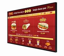 Image result for Touch Screen Menu