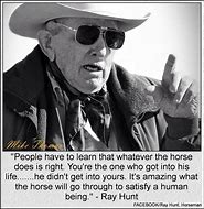 Image result for Ray Hunt Horse Trainer