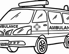 Image result for Ambulance Coloring