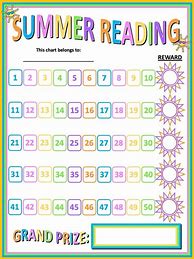 Image result for Summer Reading Charts with Incentives for Kids Printable Free