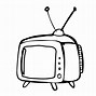 Image result for Old Television Drawing