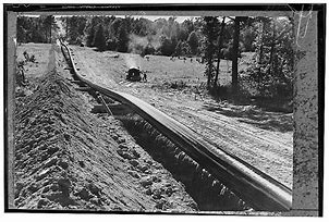 Image result for The Big Inch Pipeline Transports