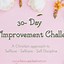 Image result for 30-Day Self Improvement Challenge Ideas