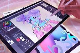 Image result for Samsung S6 Lite Tablet Drawing