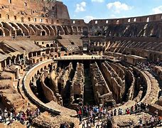 Image result for Ancient Rome Colosseum Inside