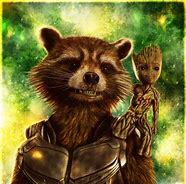 Image result for Guardians of the Galaxy 2 Rocket and Groot