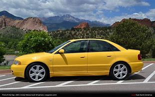 Image result for Yellow Audi S4