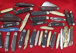 Image result for Vintage Pocket Knife Lots