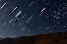 Image result for Mountain Night Sky Shooting Star