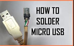 Image result for Solder USB Connector