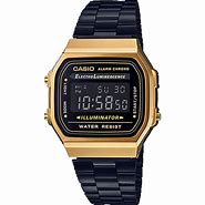 Image result for Casio Vintage Watch Gold