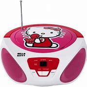 Image result for Pink Hello Kitty Boombox