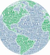 Image result for Text Shaped On Globe