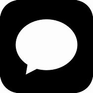 Image result for Black iPhone Messages Icon