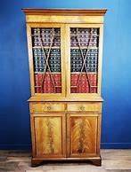 Image result for Victorian Inlay Bookcase