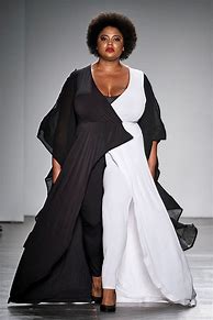 Image result for Black Plus Size Fashion Show