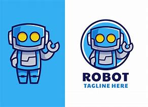 Image result for Logo Blue Robot