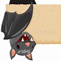 Image result for How to Draw a Hanging Bat