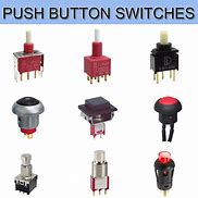 Image result for Electrical Push Button Switches Types