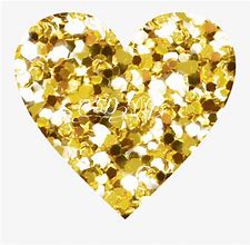 Image result for Gold Glitter Heart Clip Art