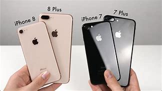 Image result for Which Is Bigger iPhone 7Plus or iPhone 8Plus