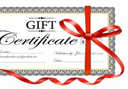 Image result for Create My Own Gift Certificate