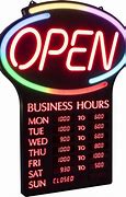 Image result for Newon Open Sign