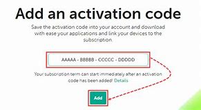 Image result for My Account Activation Code