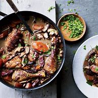 Image result for Pic of Coq AU Vin
