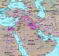 Image result for Old Map of Middle East