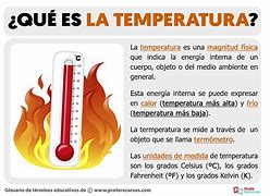 Image result for Que ES La Temperatura
