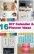 Image result for DIY Calendar Planner
