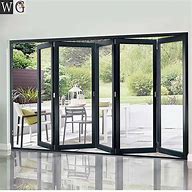 Image result for Bifold Doors with Glass Panels