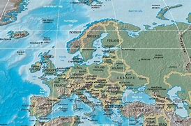 Image result for Geografska Karta Europe