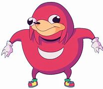 Image result for Ugandan Knuckles White Background