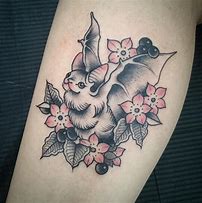 Image result for Baby Bat Tattoo Drawings