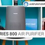Image result for Philips Air Purifier Series 800