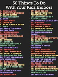 Image result for 50 Things with Parents