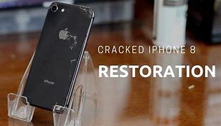 Image result for Cracked iPhone 8 Pro Max