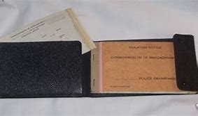 Image result for Police Ticket Book