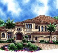 Image result for Mediterranean Mansion House Plan