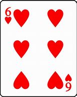 Image result for Number 6 with Hearts