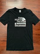 Image result for TNF X Supreme Tee