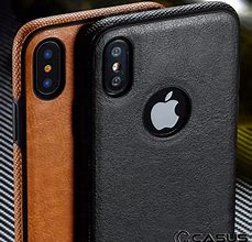 Image result for Leather iPhone XS Cover