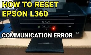 Image result for Epson Printer Resetter L360