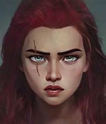 Image result for Scar Over Eye Drawing