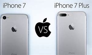 Image result for iPhone 7 vs 7 Plus Size