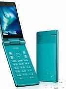Image result for White and Blue Flip Phone