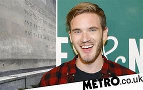 Image result for Sub to PewDiePie Sprayed On WW2 Vet Grave
